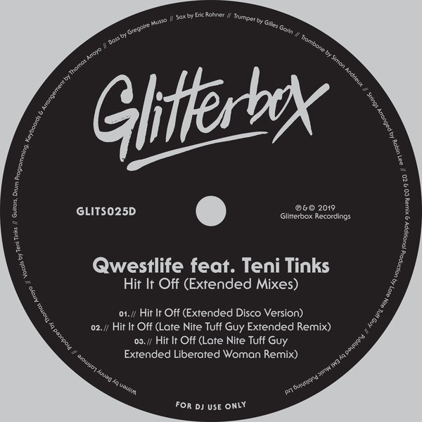 Qwestlife feat. Teni Tinks - Hit It Off (Extended Disco Version)