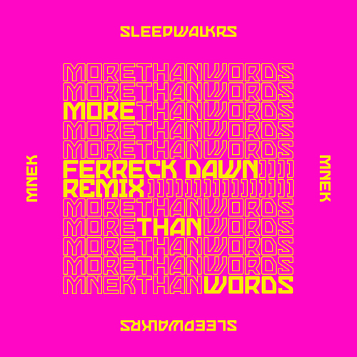 Sleepwalkrs feat. Mnek - More Than Words (Ferreck Dawn Extended Remix)