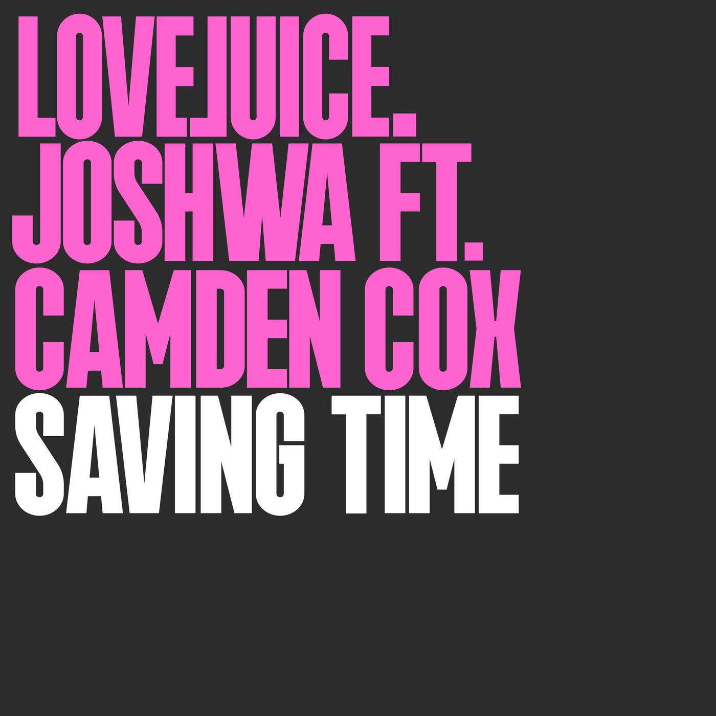 Joshwa (UK) - Saving Time Feat. Camden Cox (Extended Mix)