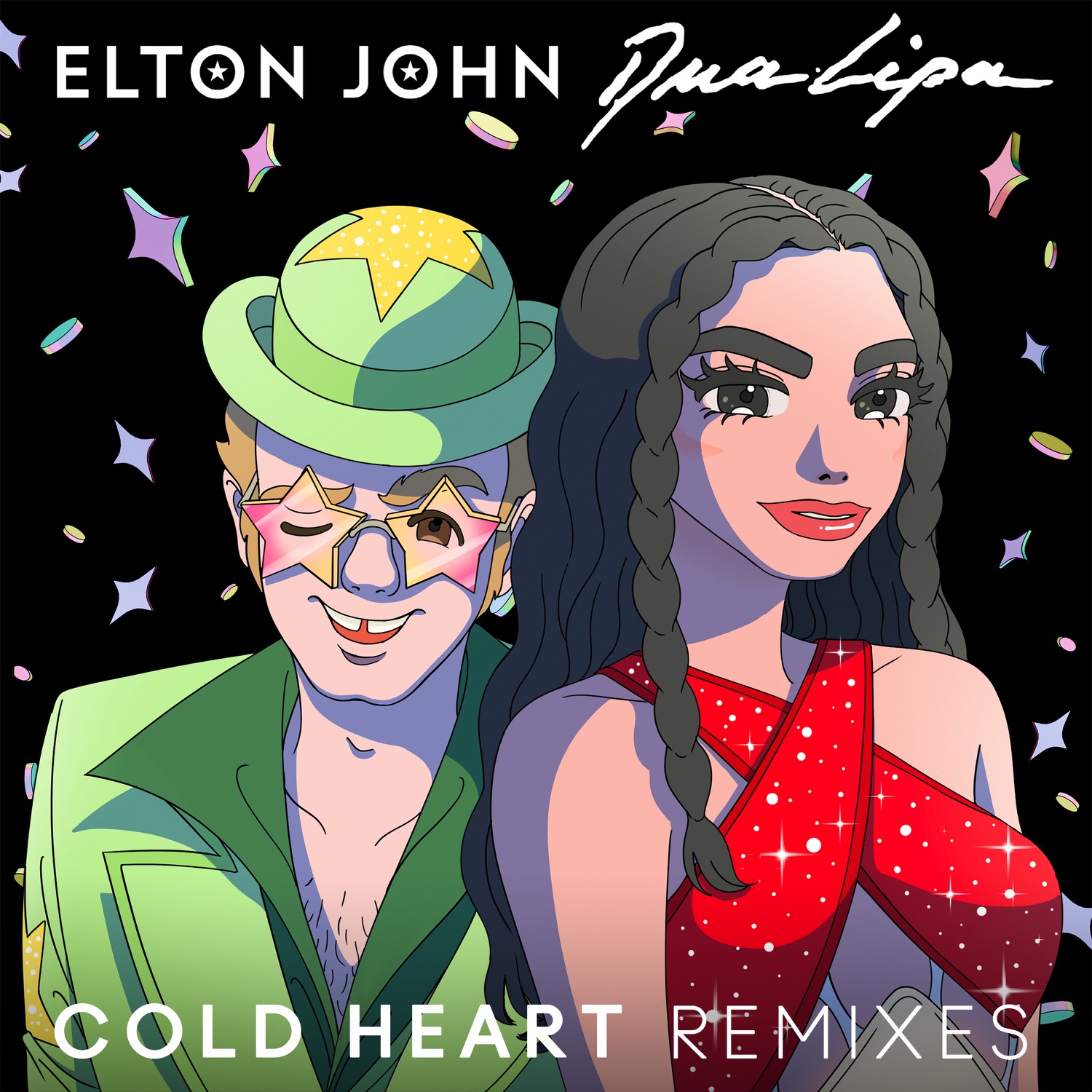 Elton John, Dua Lipa - Cold Heart (Claptone Extended Remix)