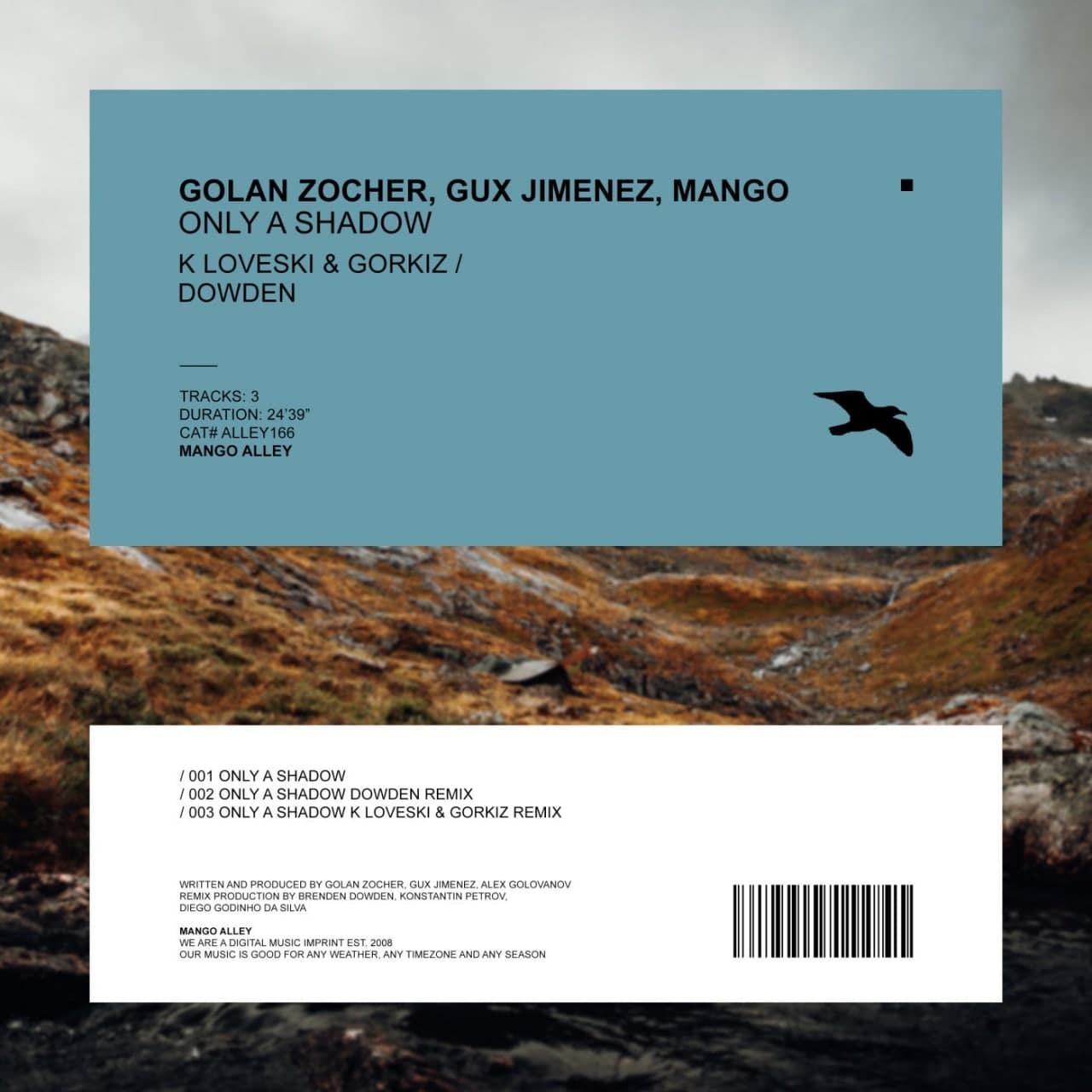 Mango & Gux Jimenez & Golan Zocher - Only a Shadow (Dowden Remix)