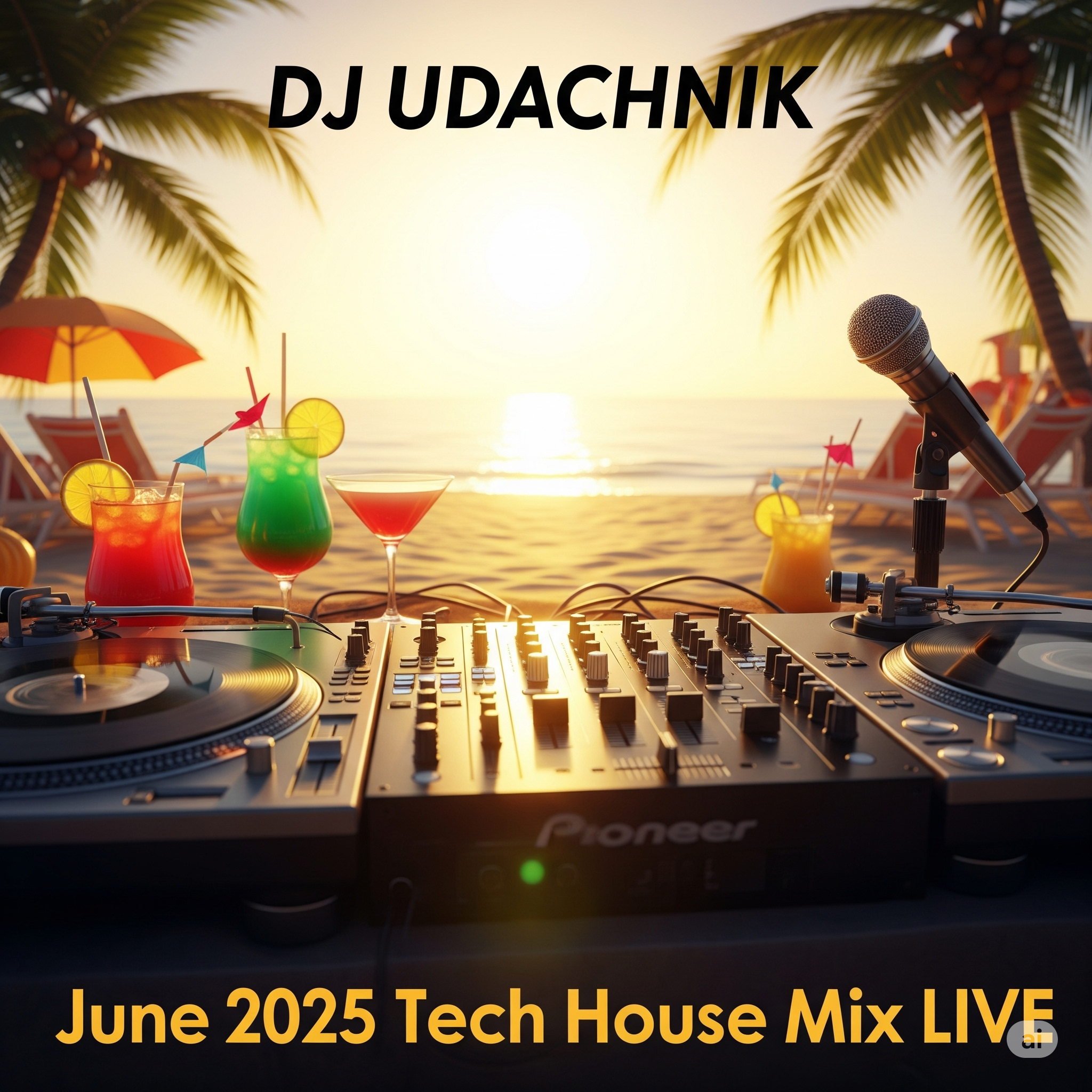 June 2025 Tech House Mix By DJ Udachnik LIVE