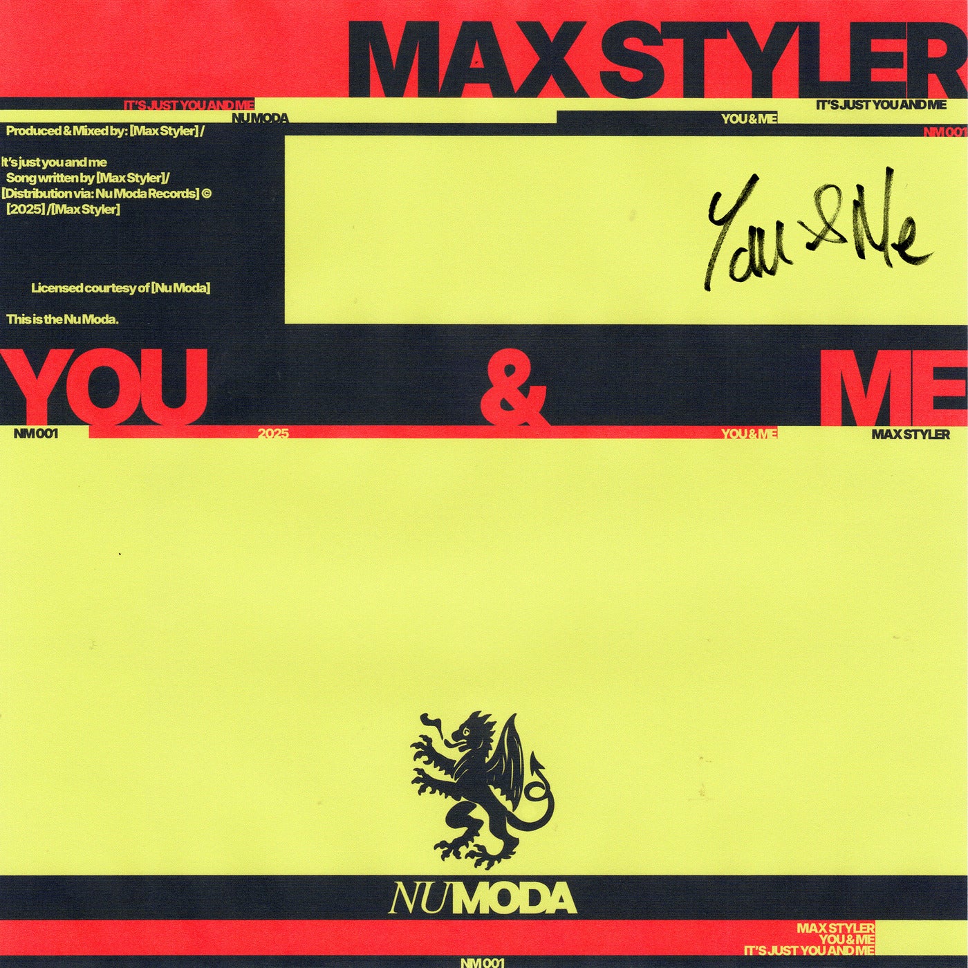 Max Styler - You & Me (Extended Mix)