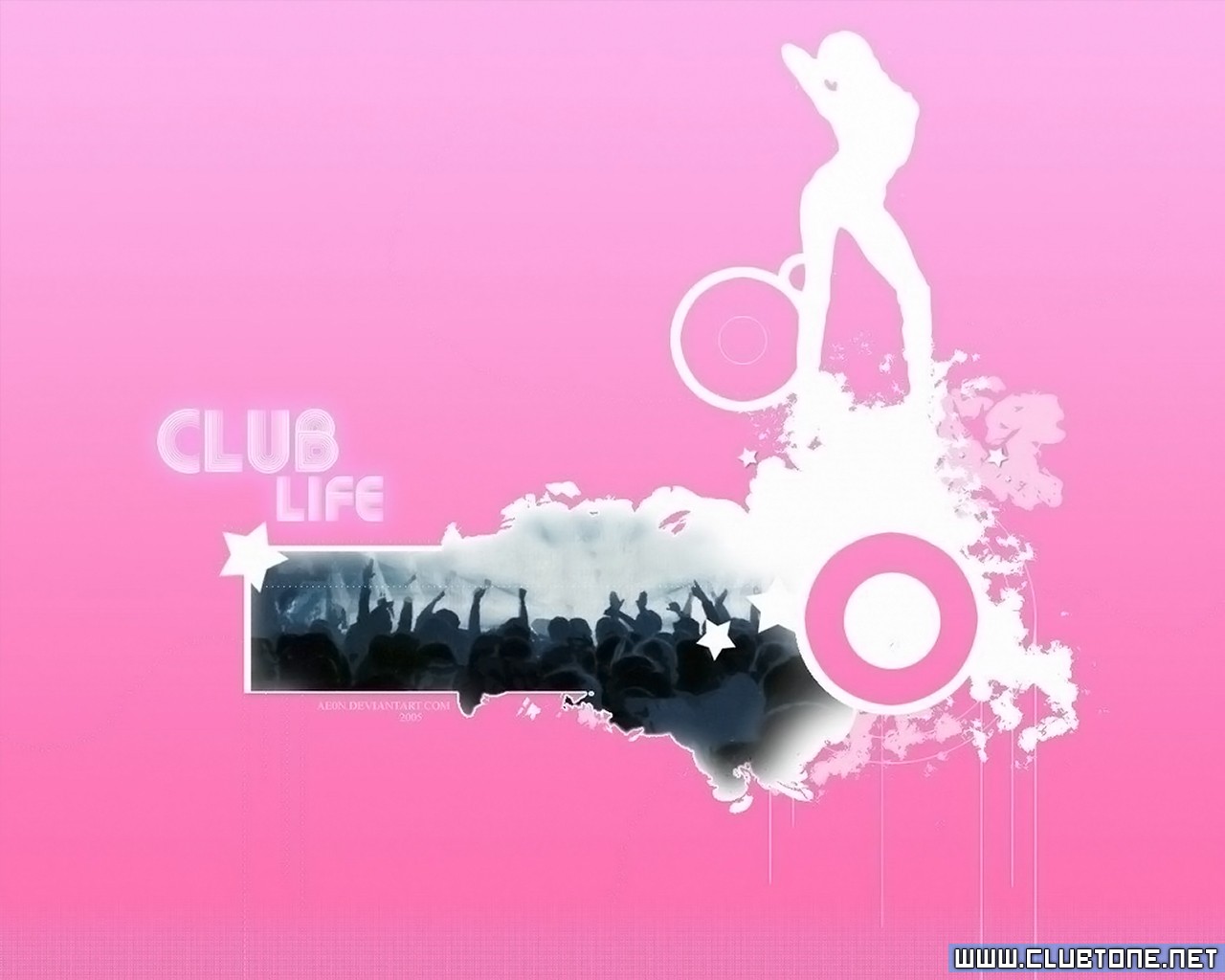 club life, абстракция  