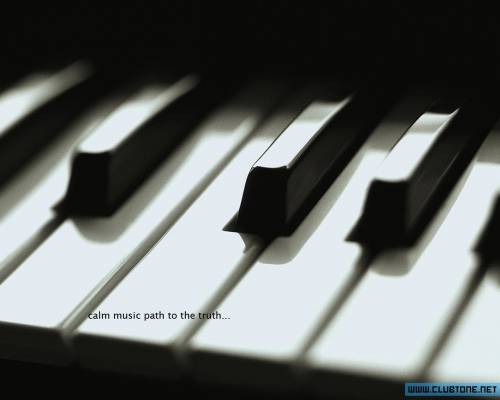calm music part of the truth, клавиши, синтезатор предпросмотр