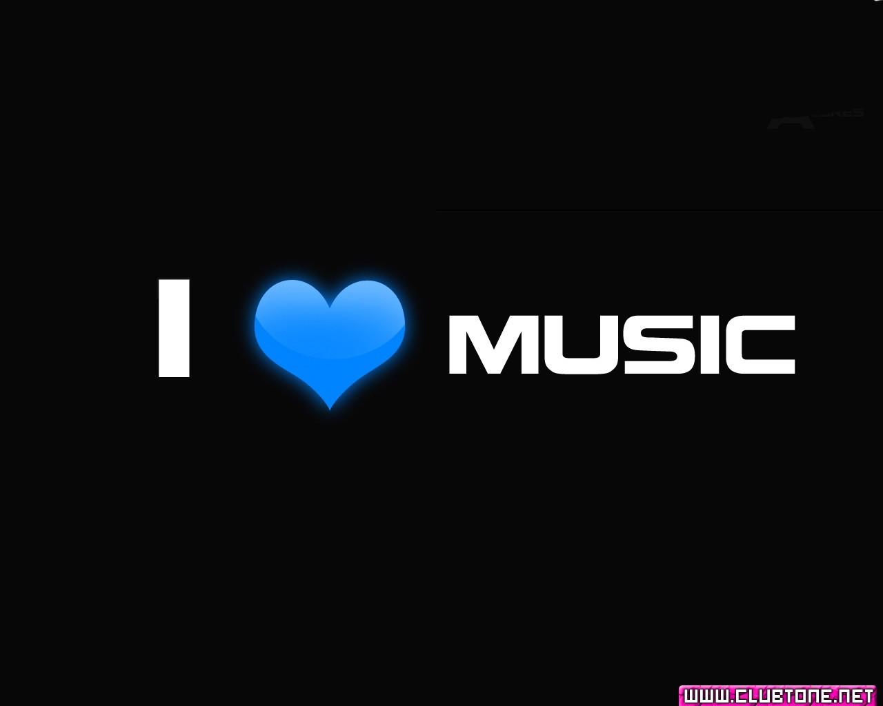 I LOVE MUSIC, я люблю музыку  