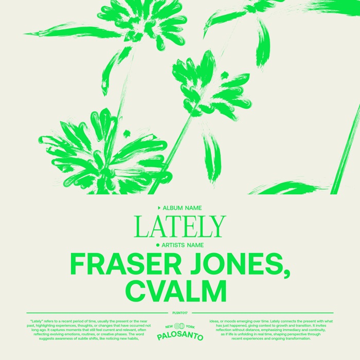 Fraser Jones, CVALM - Lately (Extended Mix)