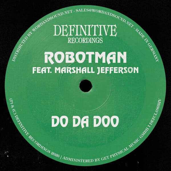Robotman, Marshall Jefferson - Do da Doo (Jamie Jones Niagra Extended Remix)